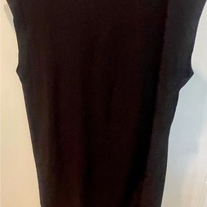 H and M black muscle tank dress